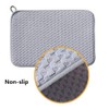 Dish Drying Mat, Microfibre Absorbent Kitchen Sink Drying Drainer, Quick-Drying
