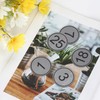NumRealm Locker Cabinet Numbers (5cm/2") - ABS Plastic Table Numbers