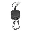 2 PCS Retractable Key Chain High Resiliency 31.5in Frosted Shell