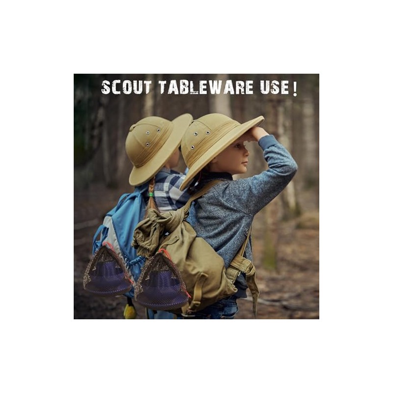 Scout - Juego de platos de camping para persona, niño