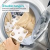 3Pcs Washer and Dryer Bed Sheet Detangler Plastic Washing Machine