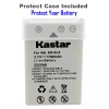 Kastar Wall Charger + 2 Battery for Nikon EN-EL5 EL5