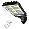 Solar Outdoor Lights 2500LM LED Security Lights with Remote Control,