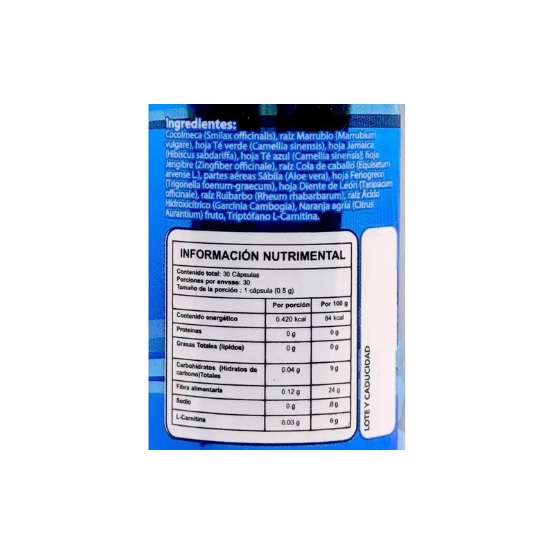Bypass Bpri Duo 30 Capsulas C/u Inhibidor Apetito Sabor insaboro