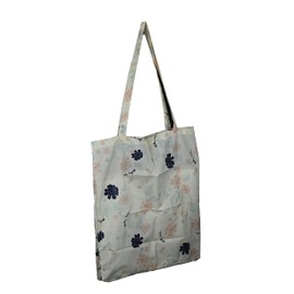 RADLEY London Womens Foldaway Shopper Shopping Shoulder Tote Bag Painterly Floral in Chalk Cream