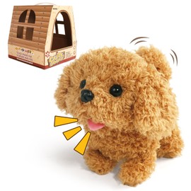 Nuheby Dog Toy Children, Toy Dog Running and Barking, Toy from 2 3 4 5 Years Girls, Game Toy Cuddly Toy Dog Crawling Toy Gift Boy Girl 2 3 4 5 Years