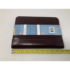 Day-Timer Wire-Bound Leather Organizer System Agenda Burgundy #D68517