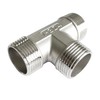 LOZOME 1 inch Male Thread Tee Adapter 3 Way T