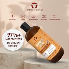 ssd trading llc Petting is Caring Shampoo Natural para Perro y Gato, Fragrancia Aloe/Lavanda/Coco, 480ml
