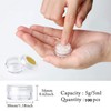 100Pcs Makeup Sample Jars Cream Jars, 5ml Sample Containers Travel