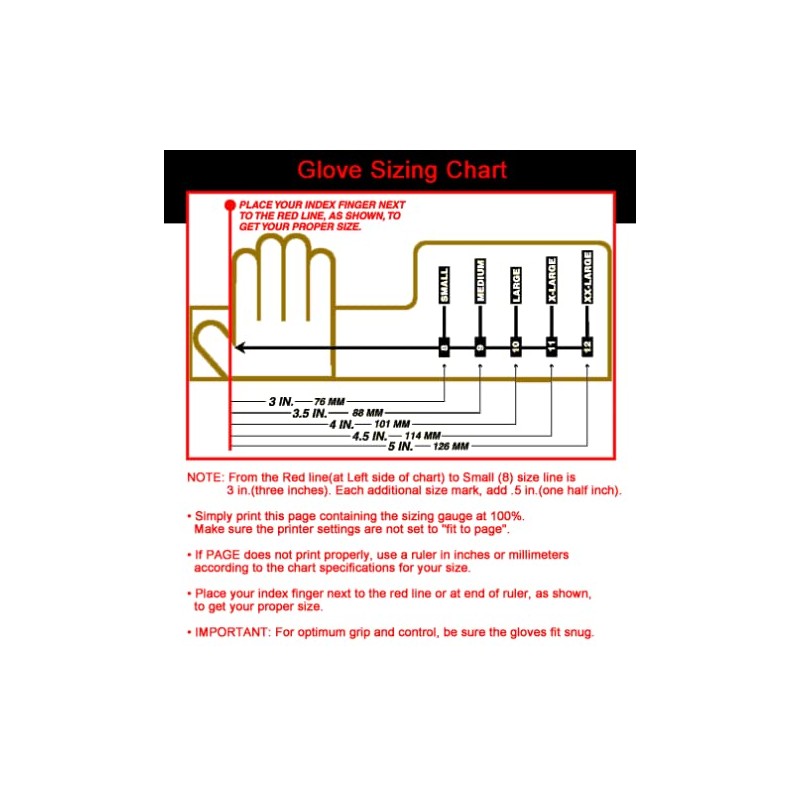 Setwear Synthetic Fingerless Glove - Large