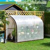 Clear Tarp Waterproof with Grommets,Heavy Duty PVC Vinyl Tarps Cover,Transparent