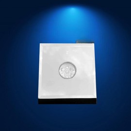 LED Lighted Display Base for Glass Art & Crystal Vases – Lighted Acrylic Pedestal Stand for Centerpieces, Crafts & Decorations – Medium 3.93x3.93