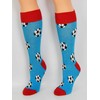 ARAD - Calcetines de fútbol para hombre y mujer, ropa