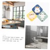 Operitacx 3Pcs Floor Drain Covers Odor Blocking Drain Seal Mats