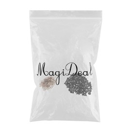 MagiDeal 100pcs 5-40mm Black Plastic Safety Eyes Soft Toy Teddy Bear DIY Craft, Black, 15mm