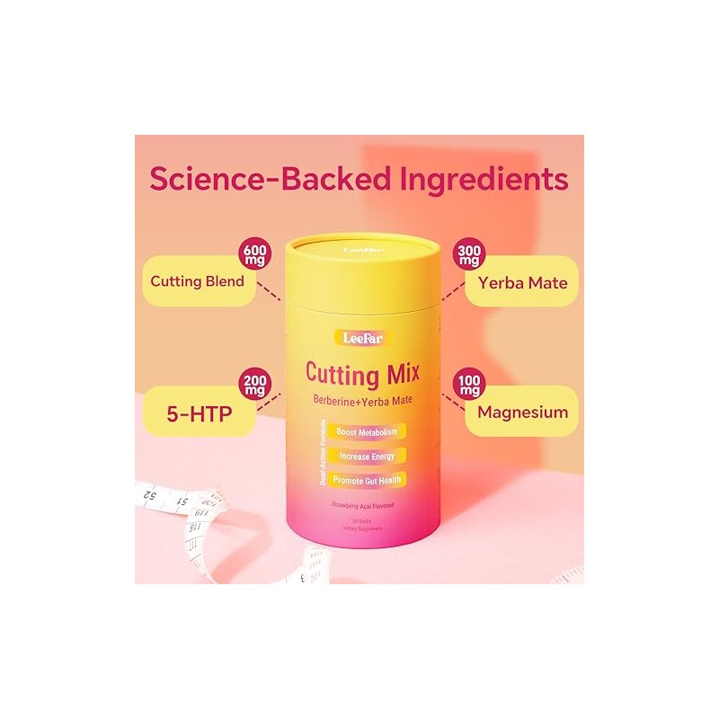 Cutting Drink Mix - Berberine & Yerba Mate for Metabolism