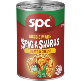 Spc Spag-a-saurus Tomato & Cheese 420g