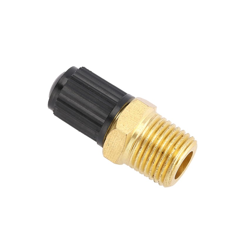 2 Pieces Brass Schrader Valve, NPT Tank Valves with 1/4"