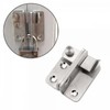 Door Latch Hook and Plate Set Locking Device 2ea