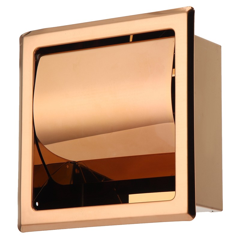 Embedded Style Toilet Paper Holder Stainless Steel Paper Towel Holder