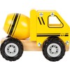 Small Foot betoniera, Veicolo Giocattolo per Bambini, in Legno 100%