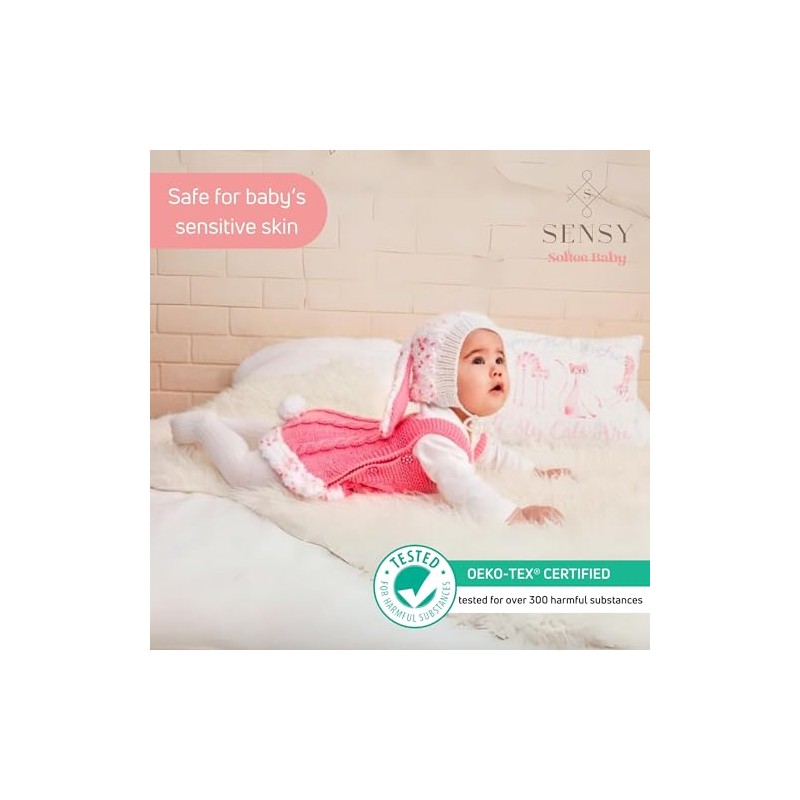 10 Skeins of Sensy Softee Baby Yarn, 3.5 oz, 275