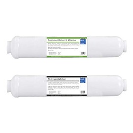 Wagner Blue Filter Set for Expert Aquarium Osmosis System, Professional Osmosis Water Filter for Making Osmosis Water