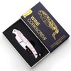 Drincarier Shell Handle Waiter Corkscrews-Wine Openers,Corkscrew Bottle Openers,3-in-1 Wine Key