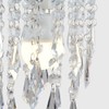 Chandelier Design Ceiling Pendant Light Shade with Clear Acrylic Jewel