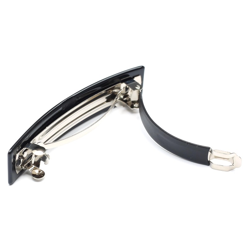 QinGoo Small Stylish White Hair Clip, Barrette, Hair Accessory, Cute,