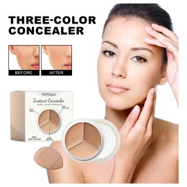 Corrector Tricolor 15g Para Ojeras Y Manchas - Cobertura
