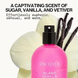 Pacifica Island Vanilla Eau de Parfum 2 Fl Oz Vegan Cruelty Free Sweet Scent