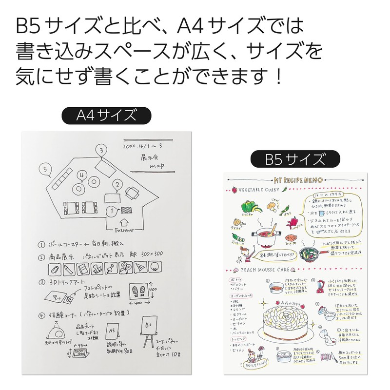 Kokuyo SV427W-D Soft Ring Notebook, Business, 70 Sheets, A4, Plain,