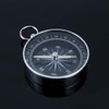 Pocket Compass, Portable Hiking Waterproof Compass with Keychain, Perfect Design