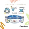 4 pack Bolsas OXO-biodegradable de Recambio compatible con Diaper Genie
