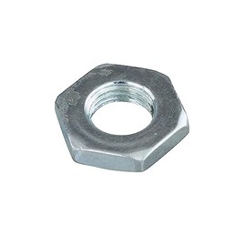 Fenix Bike Hub Axle Lock Nut 3mm 3/8" x 26T, Various Colors (Chrome, 1(Each))