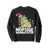 Pug Christmas Pug Dog Costume Women Men Children Sweatshirt, black