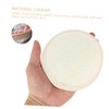 Mikinona 10Pcs Loofah Bath Towels Round Exfoliating Scrub Pads for