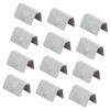 12pcs Stainless Steel Wind and Rain Deflector Clips for HEKO
