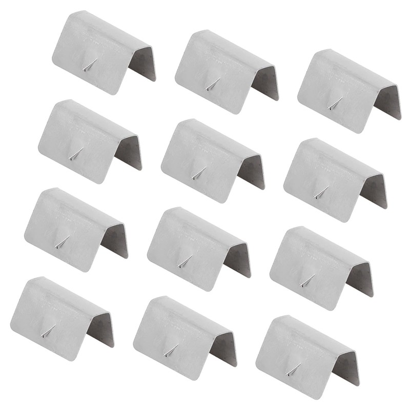 12pcs Stainless Steel Wind and Rain Deflector Clips for HEKO