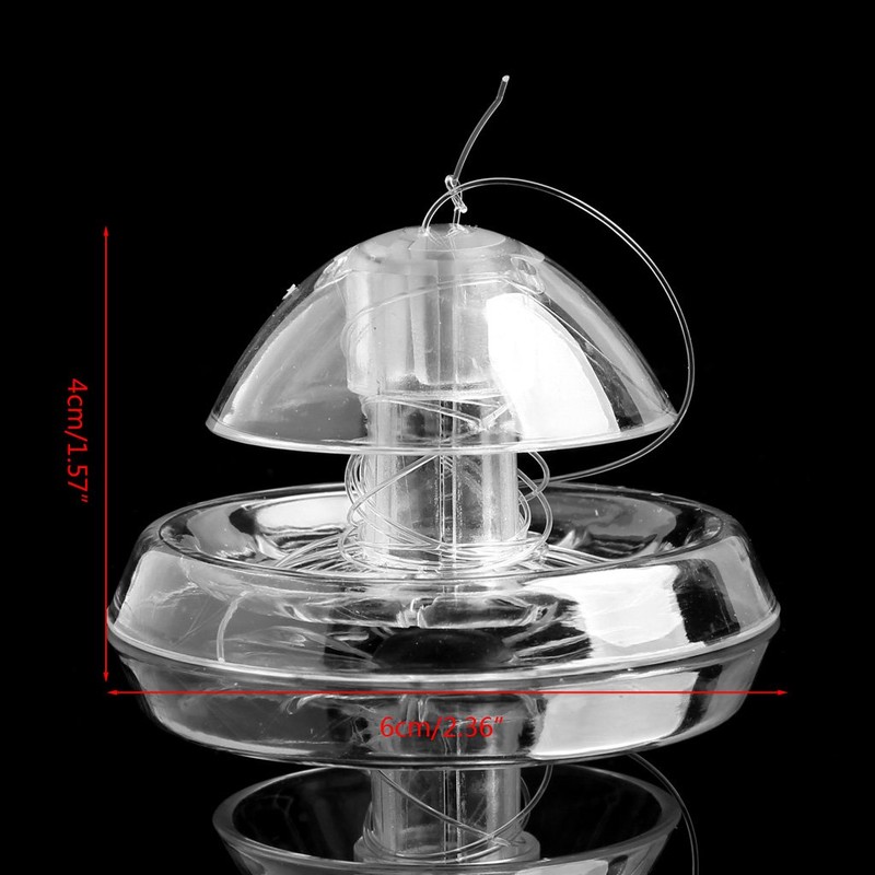 SUCHUANGUANG Clear Snail Trap Aquarium Fish for Planarian Catch Environment