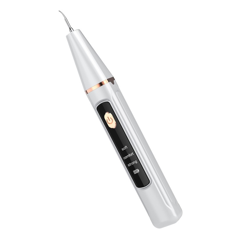 Electric Dental Calculus Remover Efficient Stainless Steel Teeth Tartar Scraper