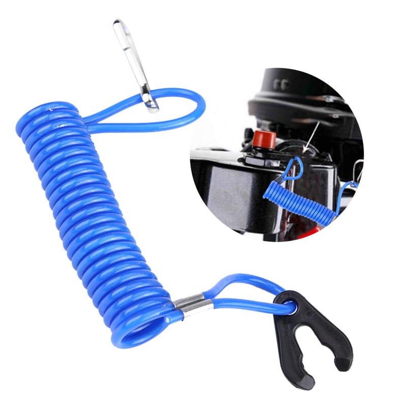 Hlyjoon Marine Boat Motor Kill Stop Switch Key Set &