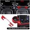 Car Air Conditioning Climate Control Trim Cover Fit Toyot@a Tundra/Sequoia