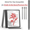 3 Pack Metal Nibs Replacement for Kindle Scribe Pen Compatible