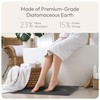 STATETRA Stone Bath Mat Quick-Dry Absorbing Diatomaceous Earth Bath Mat