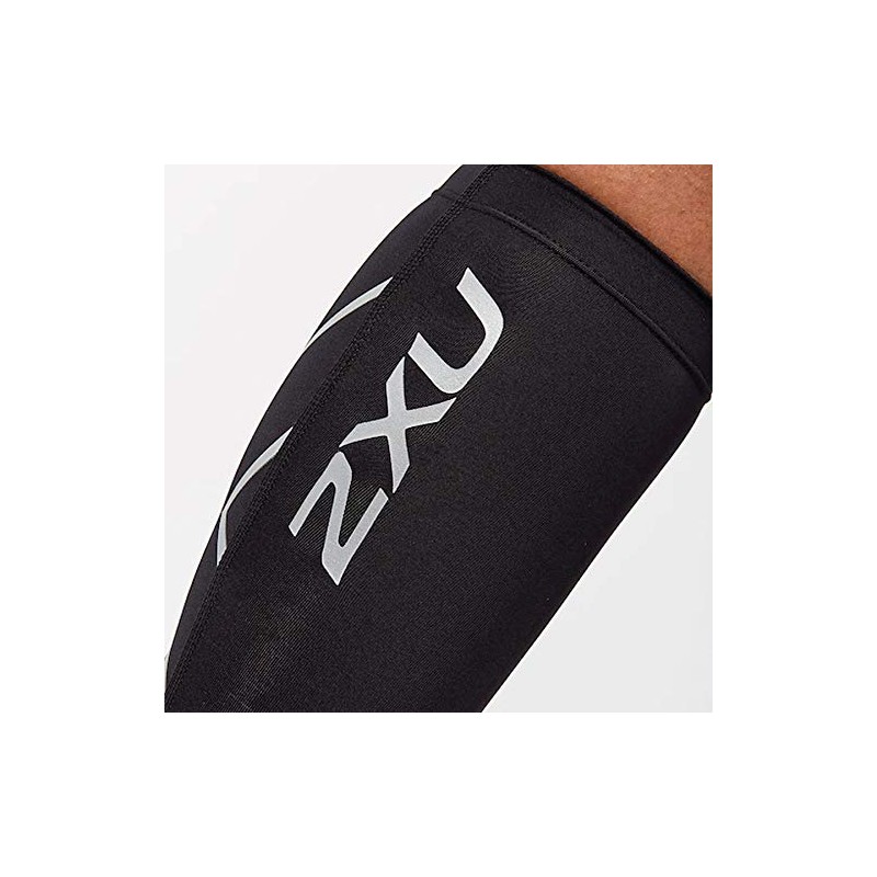 [2XU] Two Times You Unisex Compression Calf Guard Black (BLK/BLK)