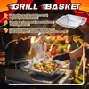 Mifoci 4 Pcs Grill Baskets for Outdoor Grill 14.17'' 9.65''