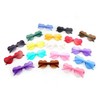 Heart Shaped Party Glasses Rimless Heart Shaped Hippie Colored Glasses